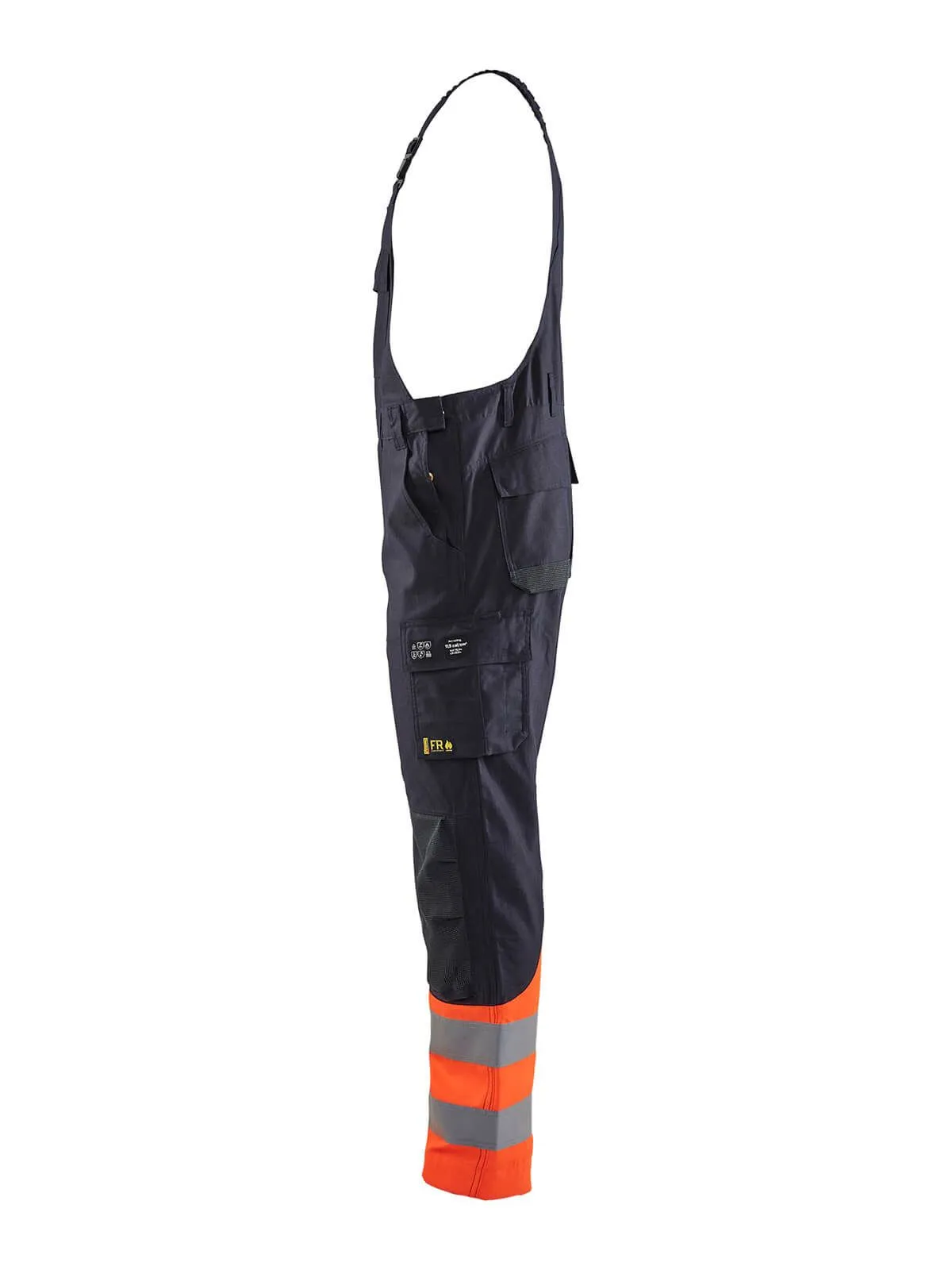 2888-1513&#x20;Bib&#x20;Trouser&#x20;High&#x20;Vis&#x20;Fireproof&#x20;-&#x20;Bl&#xE5;kl&#xE4;der
