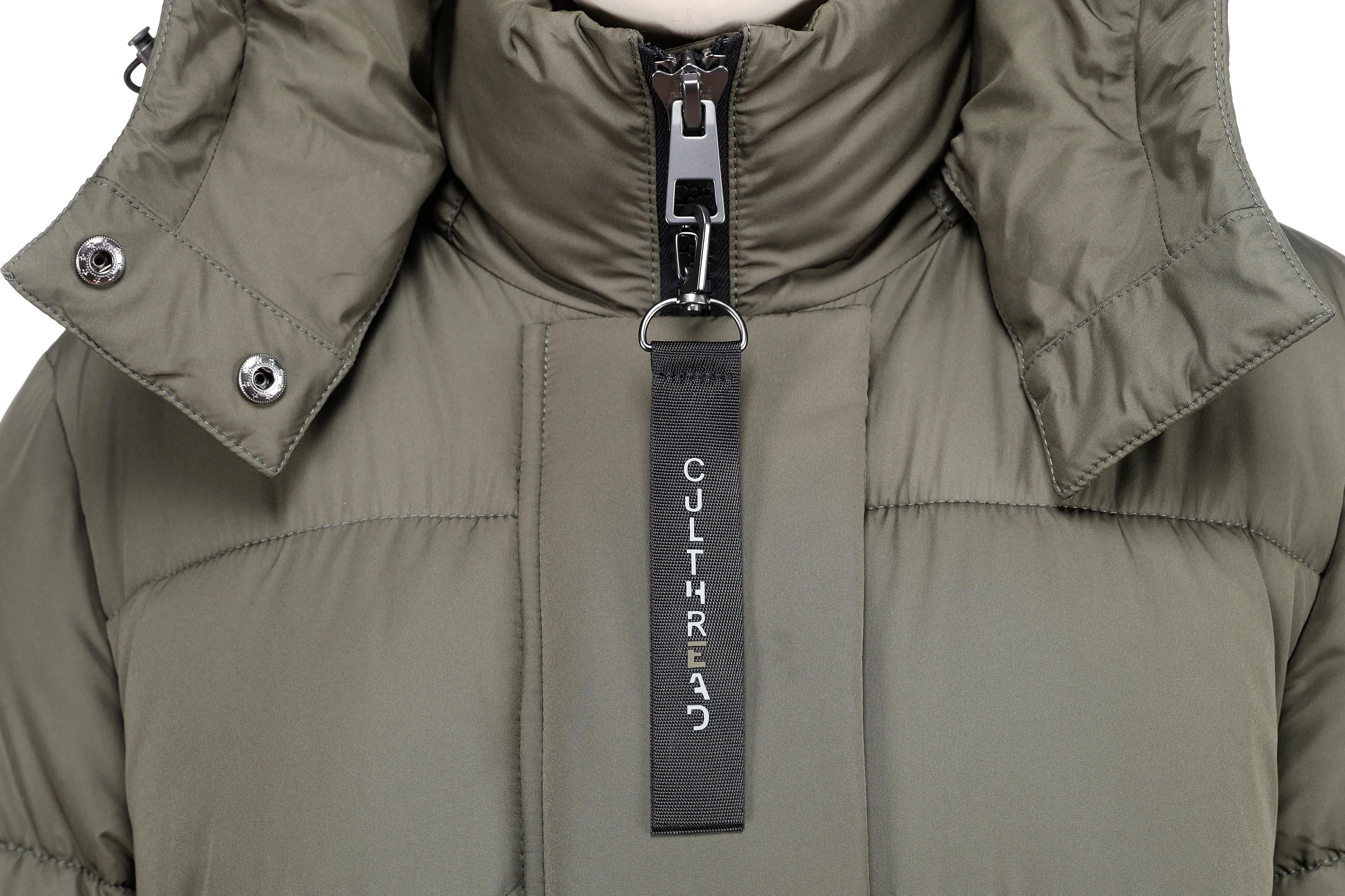 COLVILLE II recycled olive green puffer jacket