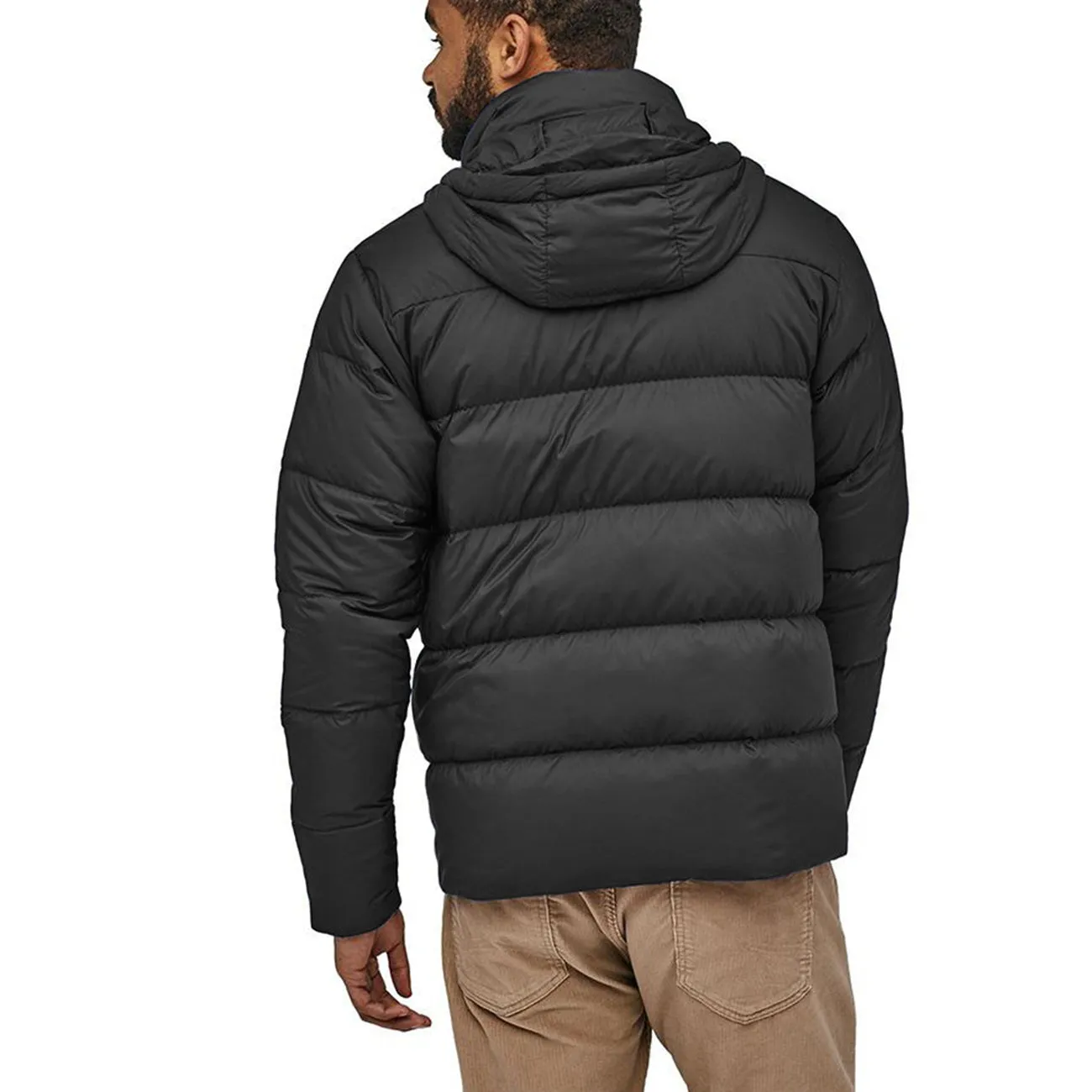 SILENT DOWN JACKET BLACK