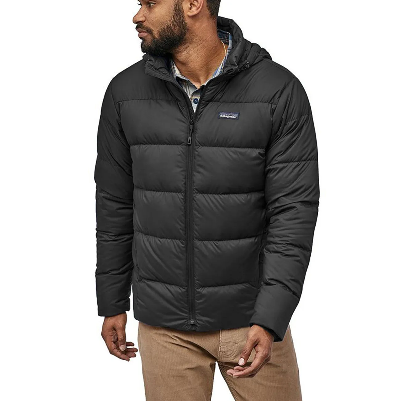 SILENT DOWN JACKET BLACK