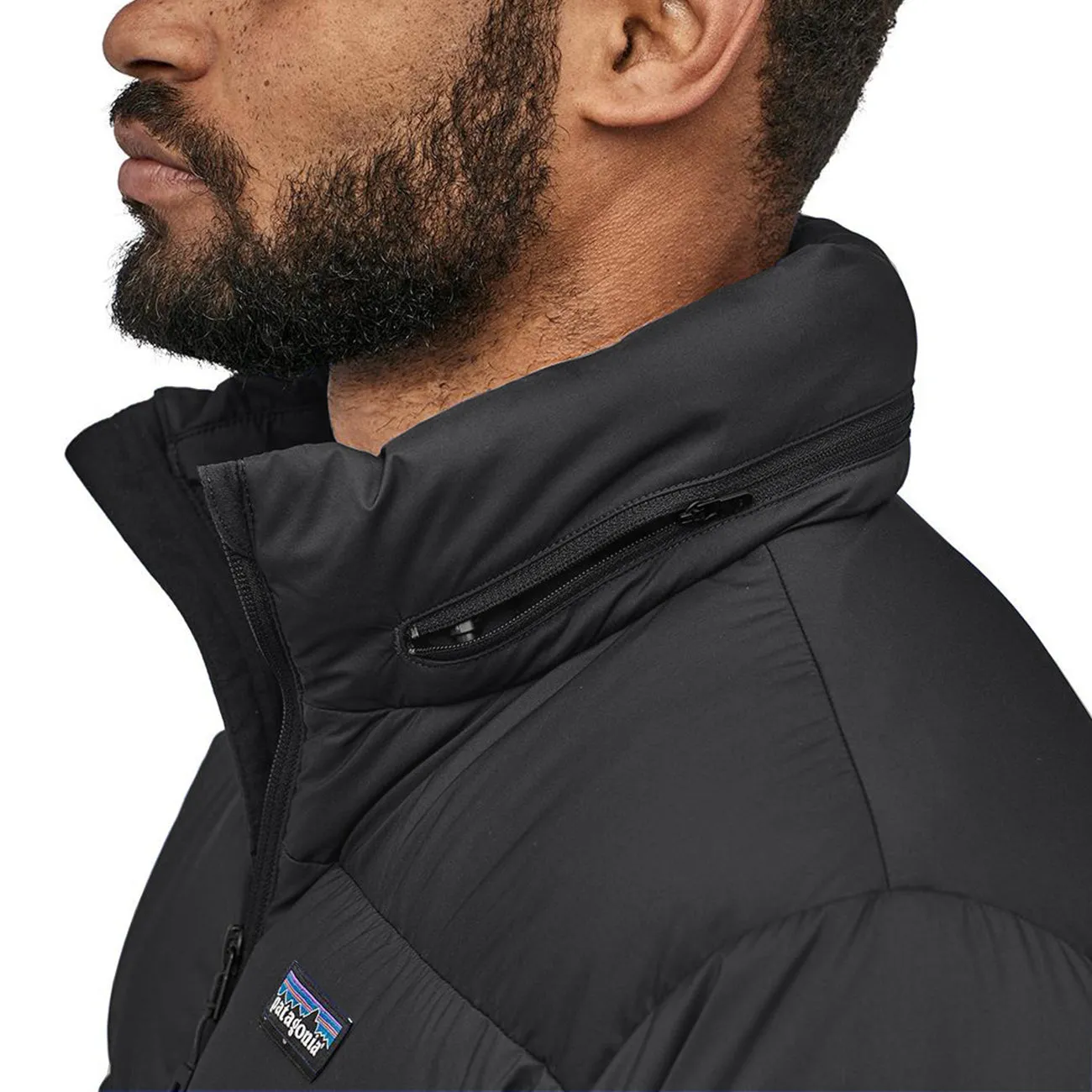 SILENT DOWN JACKET BLACK