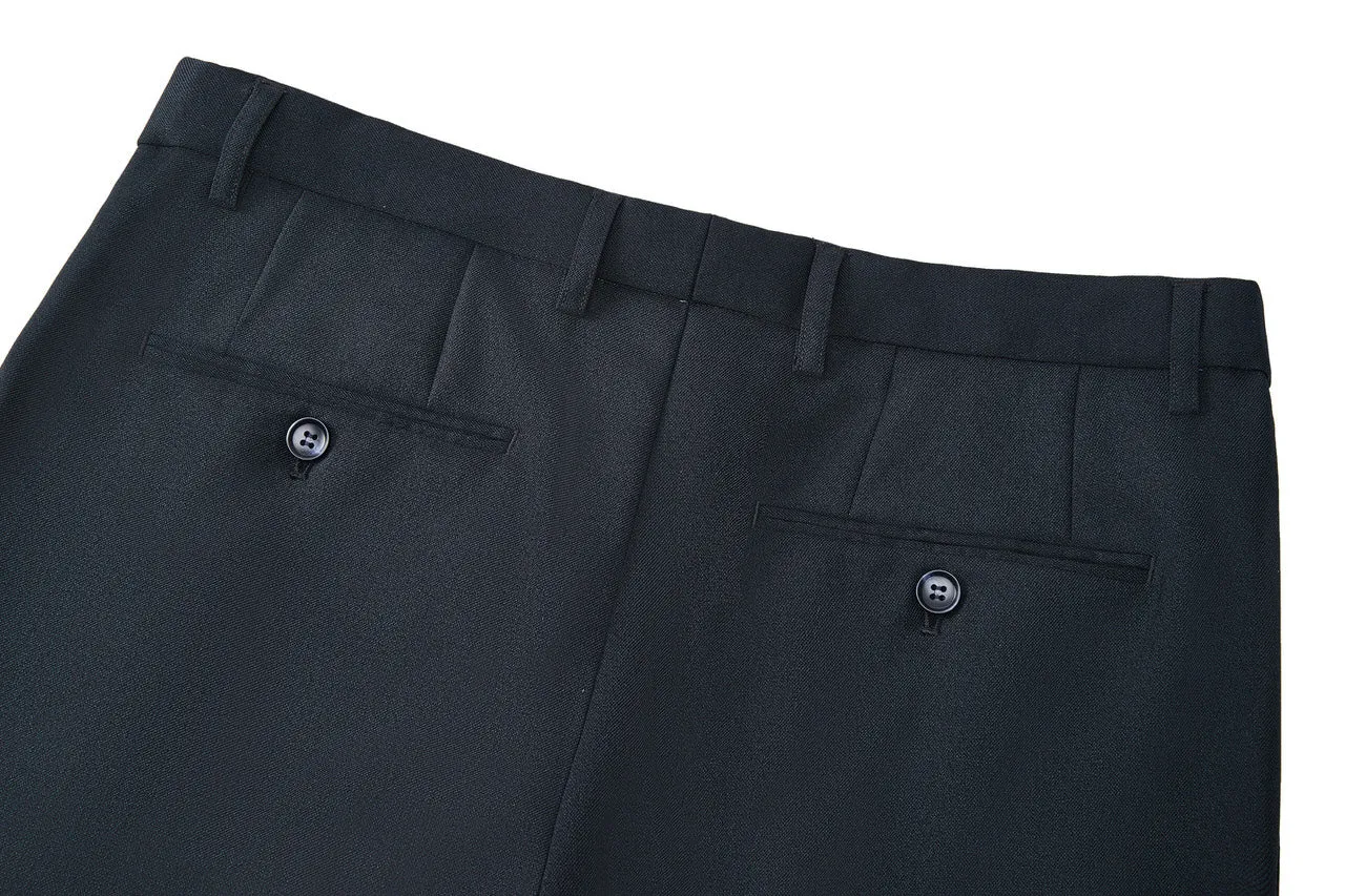 Teflon Finishing Stain Resistant Formal Pants in Elastic Smart Fit