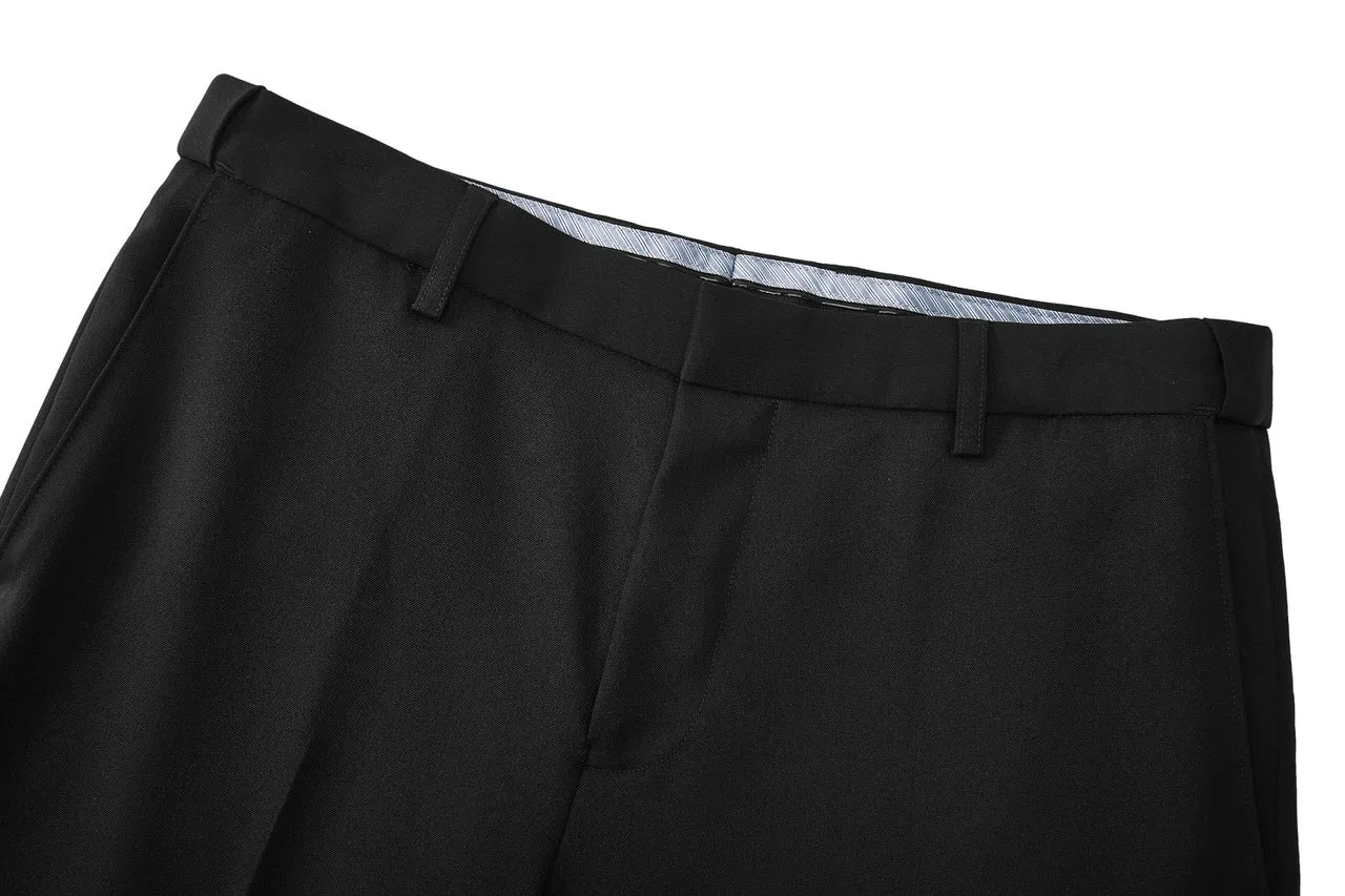 Teflon Finishing Stain Resistant Formal Pants in Elastic Smart Fit